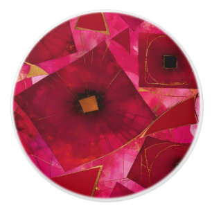 Red Rosa Poppy Knopp