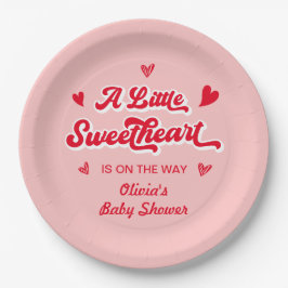 Red Rosa Valentine A Little Baby Shower