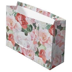 Red Rosa Vit ros Blommigt Möhippa