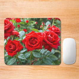 Red Roses Mouse Pad Musmatta