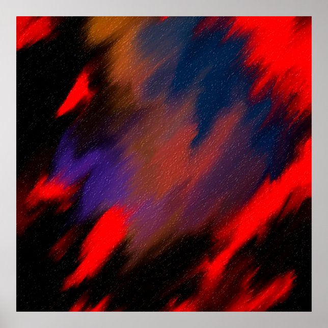 Red roses of our vibrant continent poster (Framsidan)