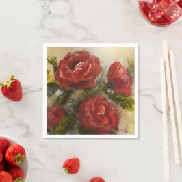 Red Roses  Pappersservett