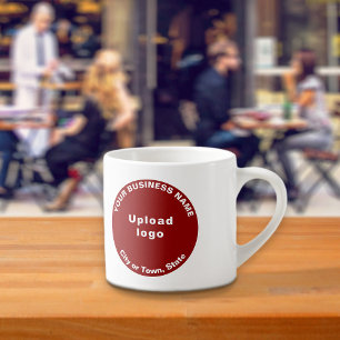 Red Round Business Brand på Espresso Mugg Espressomugg