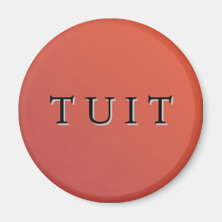 Red Round Tuit Magnet