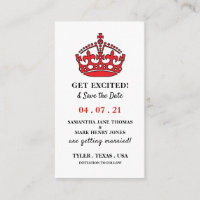 Red Royal Krona, Get Exced och Save the Date