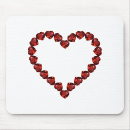 Red Ruby Gemstone Heart Musmatta