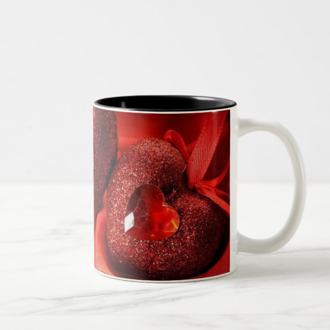 Red Ruby Heart Mugg (Höger)