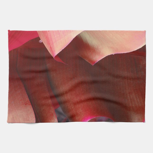 Red Ruffles Kökshandduk (Horisontell)