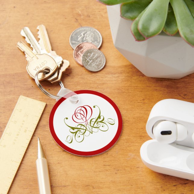 Red Rulla Ro Keychain Nyckelring (Skrivbord)