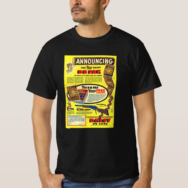 Red Ryder BB Gun 50's Tecknad Bok BB Sale T Shirt (Framsida)