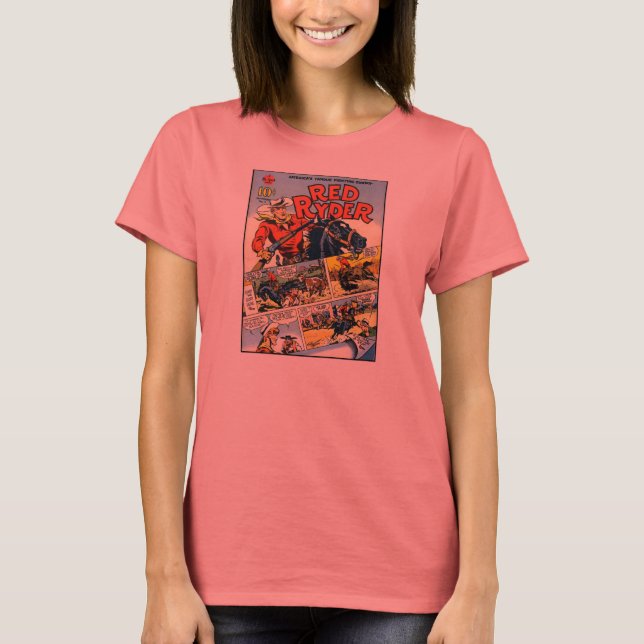 Red Ryder Retro T-shirt (Framsida)
