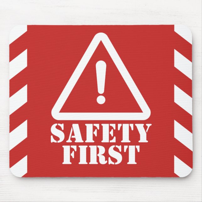 Red Safety First Musmatta (Framsidan)