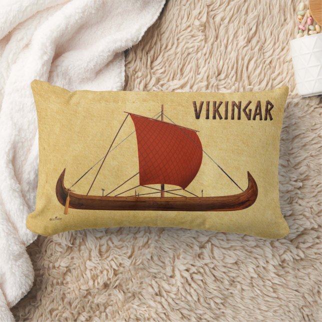 Red Sail Viking Frakt II Lumbarkudde (Filt)