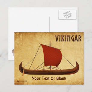 Red Sail Viking Frakt II Vykort