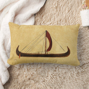 Red Sail Viking Frakt Lumbarkudde