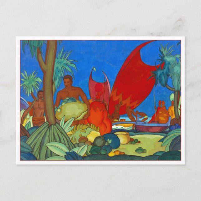 Red Sails av Arman Manookian Vykort (Framsida)