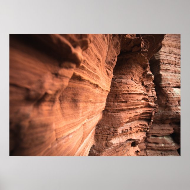 Red Sandstone Nature Poster (Framsidan)