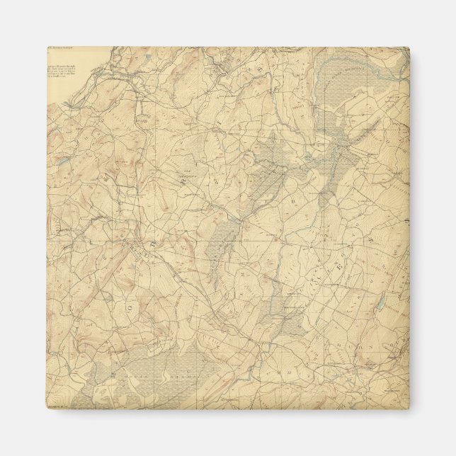 Red Sandstone, New jersey 2 Magnet (Framsidan)