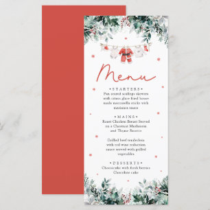 Red Santa Baby, Barnkläder Baby Shower Meny