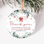 Red Santa Baby jul Clothesline Baby Shower Gåvor Etiketter<br><div class="desc">Lägg till en festlig beröring till din babydusch med de röda julklapparna från Baby, babyskor, favoritmärken! Dessa märkre har goda röda barnkläder som hänger på en julmatad dagbok och är perfekter för att lägga till en säsong-charm till dina helgdag-temade babyduschfavörer. Anpassa dem med ditt eget budskap för att göra varje...</div>