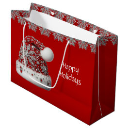 Red Santa Hat-Helgdag Gift Bag