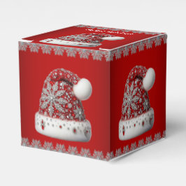 Red Santa Hat-Helgdag Gift Box Presentaskar