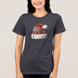 Red Santa Hat Helgdag Women's T-Shirt