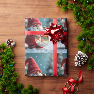 Red Santa Presentpapper