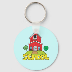 Red School House Nyckelring