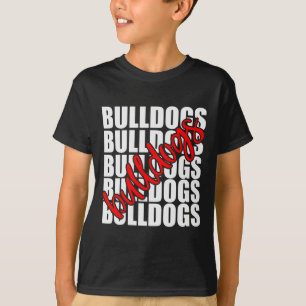 Red School Sportfantast Team Spirit T Shirt