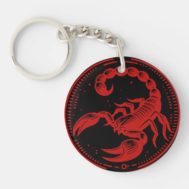 Red Scorpion Astrology Zodiac Sign Scorpio (Framsidan)