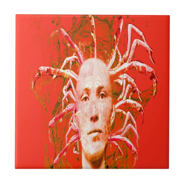 Red Scorpion Kakelplatta (Framsidan)