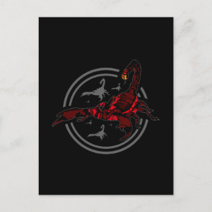 Red Scorpion Vykort