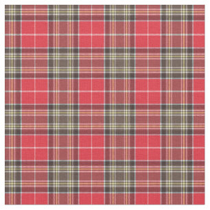 Red Scottish Tartan Play Tyg