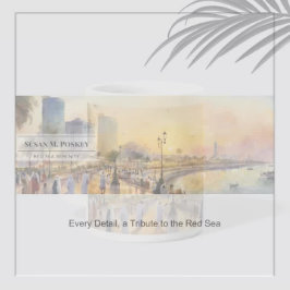 Red Sea Serenity Grande Mugg - Jeddah Corniche Jumbo Mugg