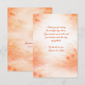 Red Seigaiha – Japanese Wedding Collection Tack Kort