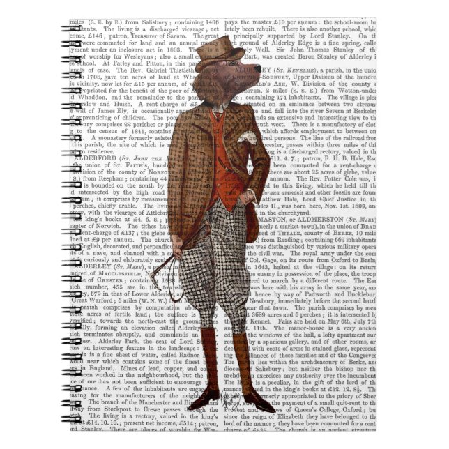 Red Setter Rider Fullt Anteckningsbok (Framsidan)