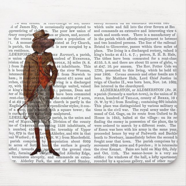 Red Setter Rider Fullt Musmatta (Framsidan)