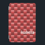 Red Shades Färg Blocks iPad Mini Skydd<br><div class="desc">Färg,  kombination av ljusare och mörkare rött. För ge är det ett mönstrat utseende. Lägg till ditt namn om du vill.</div>