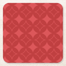 Red shippo mönster underlägg papper kvadrat
