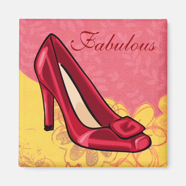 Red Shoe Magnet (Framsidan)