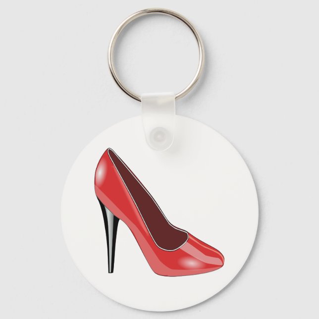 Red Shoe Nyckelring (Framsida)