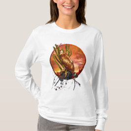 Red Shouled Hawk LAST DESERT LJUS T-Shirt