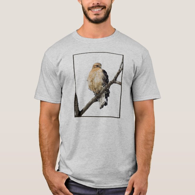 Red Shouled Hawk Tee (Framsida)