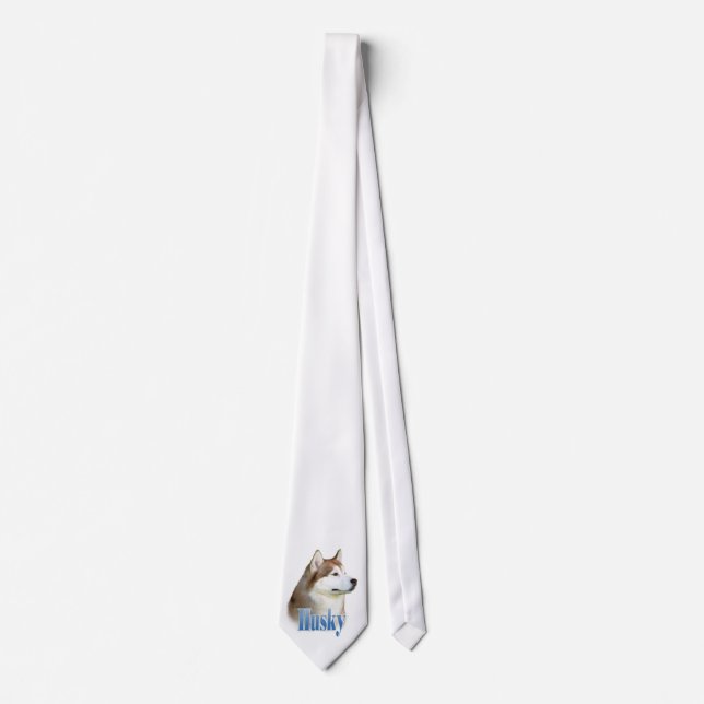 Red Siberian husky Tie Slips (Framsida)