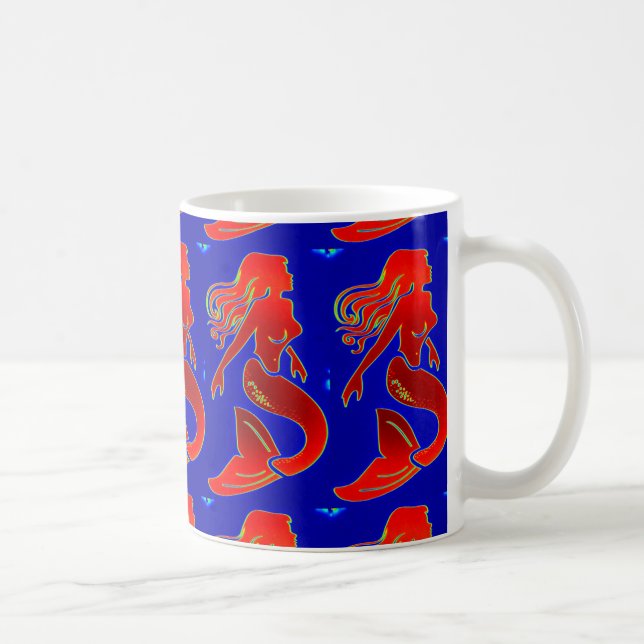 Red sjöjungfruar mugg (Höger)