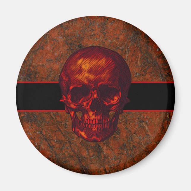Red Skull Magnet (Framsidan)
