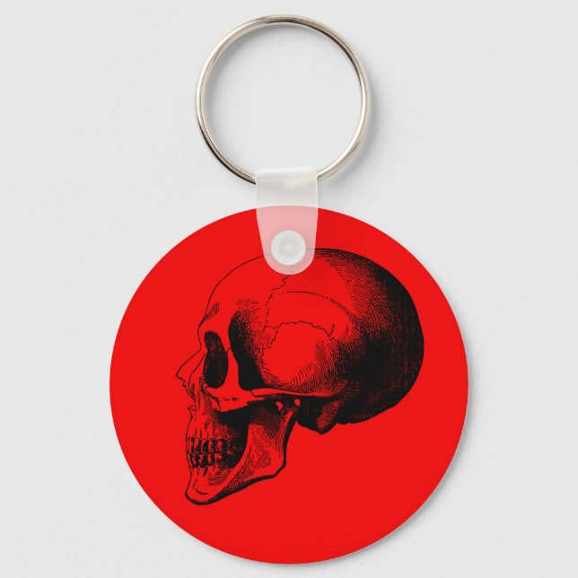 Red Skull-Nyckelring Nyckelring (Framsida)