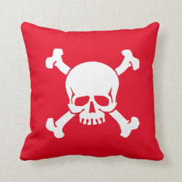 Red Skull och Crossbone, Pirat Flagga Kudde