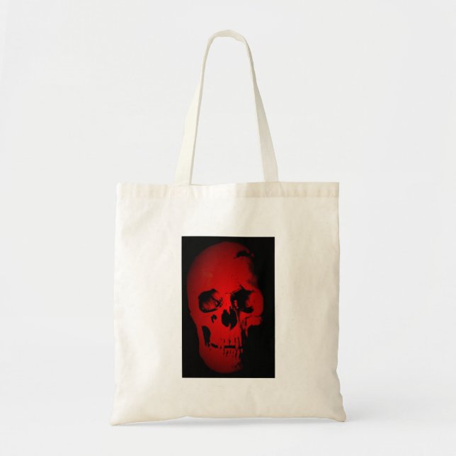 Red Skull Skeleton Tygkasse (Framsidan)